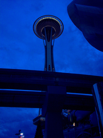 The Space Needle at Twilight