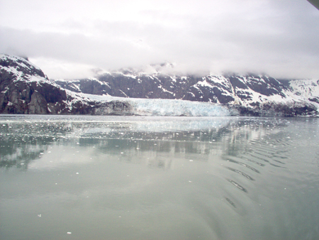 The Margerie Glacier in our Wake