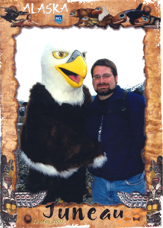Steve with the "Eagle"