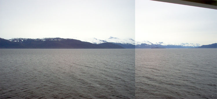 Panoramic view of Hills and Mountains from our Balcony