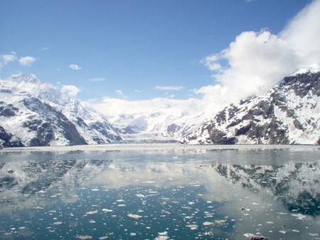 The ship could not approach closer than Jaw Point because the area is a nursery for harbor seals