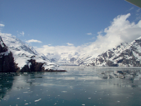 A last look at the Johns Hopkins Glacier