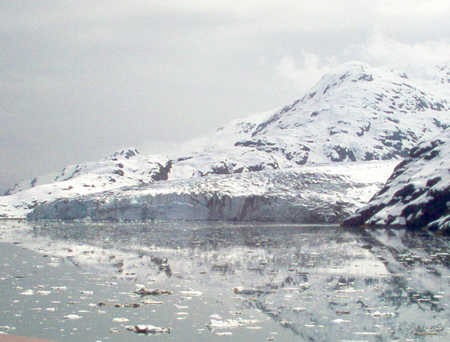 We're going to get a closer look at the Lamplugh Glacier