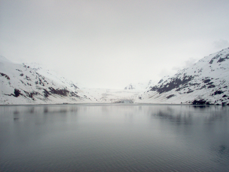 While these glaciers are retreating, on the other side of the ice field are advancing glaciers.  It all depends on where the snow falls over thousands of years.