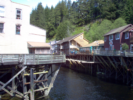 Creek Street in Ketchikan