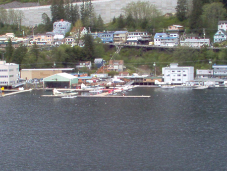 Docked Float Planes